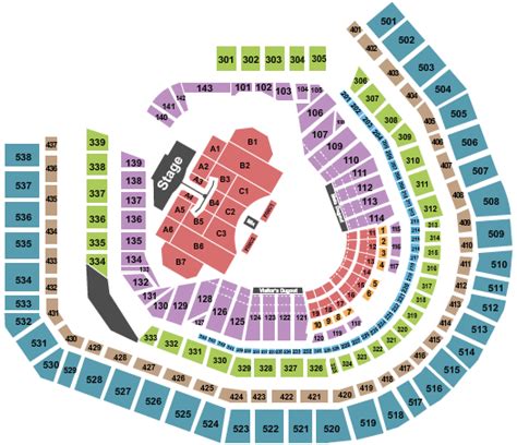 Citi Field - Pink Seating Chart | Cheapo Ticketing