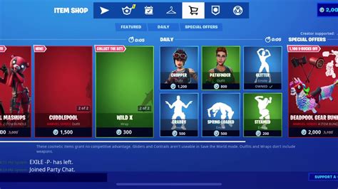 Fortnite Daily Item Shop Countdown 4/10/2020 - YouTube