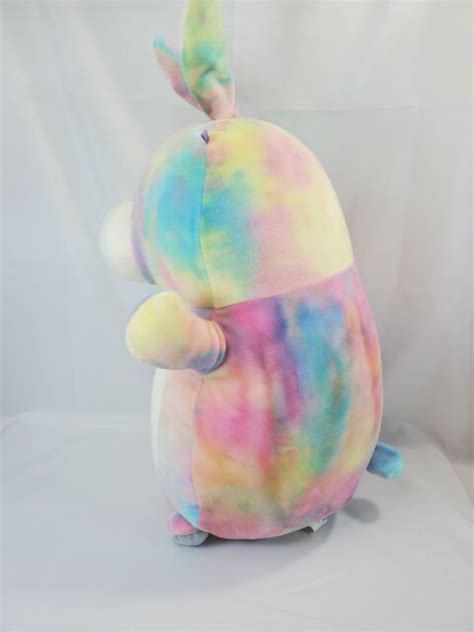 Kellytoy Squishmallows Hugmees Talia Easter Bunny Plush Tye-dye Pastel 14" RARE for sale online ...