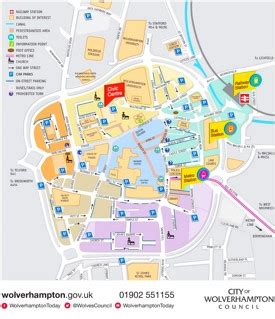 Wolverhampton Maps | UK | Discover Wolverhampton with Detailed Maps