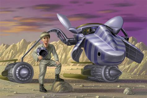 Anakin Skywalker's Pod Racer by AlanGutierrezArt on DeviantArt