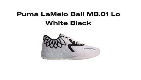 Puma LaMelo Ball MB.01 Lo White Black Release Date, Raffles, and Where ...