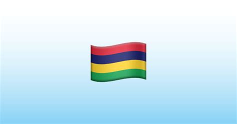 Flag: Mauritius Emoji 🇲🇺