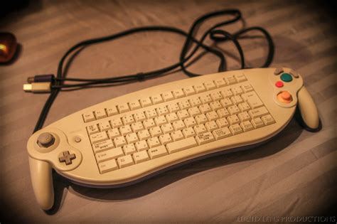 ASCII Gamecube Keyboard Controller. Throwback for those that remember it. : r/gaming