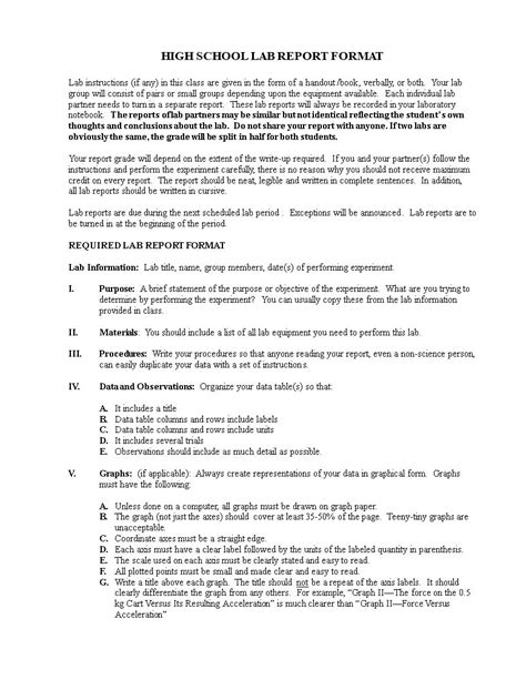 Physics Lab Report Format | Templates At inside Physics Lab Report Template - Best Sample Template