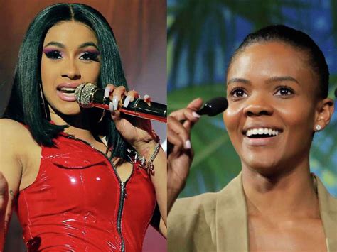 Cardi B, Stamford's Candace Owens engaged in Twitter feud