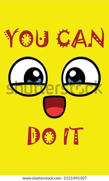 You Can Do Poster Stock Vector (Royalty Free) 2151445307 | Shutterstock