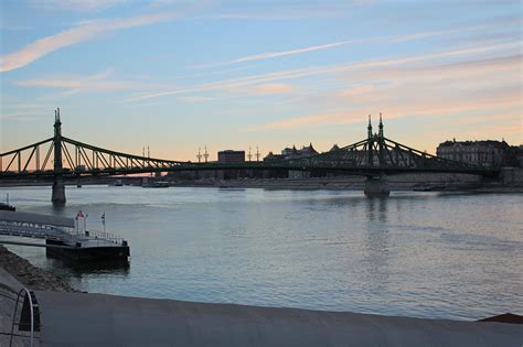 River Danube Freedom Bridge Dusk - Free photo on Pixabay - Pixabay