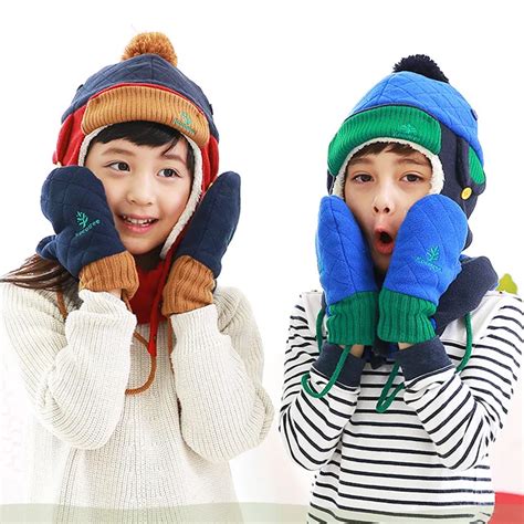 Kocotree Winter Warm Children Gloves Stretchy Knitted Boys Girls Full Finger Mittens Glove For ...