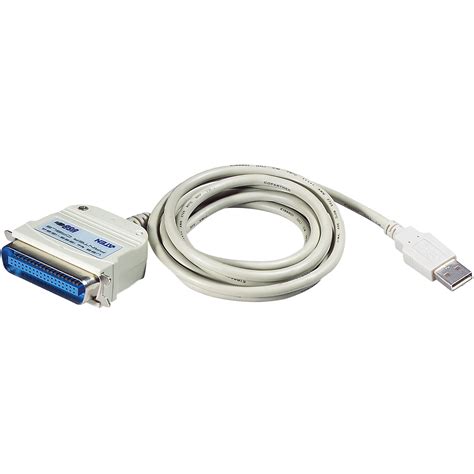 ATEN USB to Parallel Port Printer Cable UC1284B B&H Photo Video