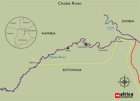 chobe-river-map - Africa Geographic