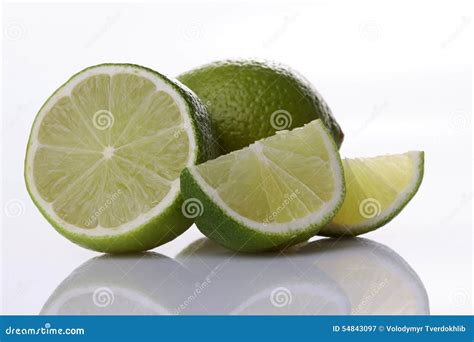 Lime fruit with slices stock image. Image of lifestyle - 54843097