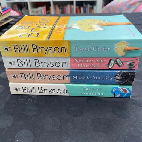 4 x Bill Bryson Books (s)