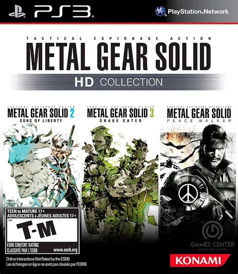 METAL GEAR SOLID HD COLLECTION - PlayStation 3 - Games Center