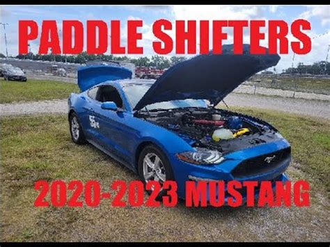 Mustang Steering Wheel Paddle Shifters Installation - YouTube