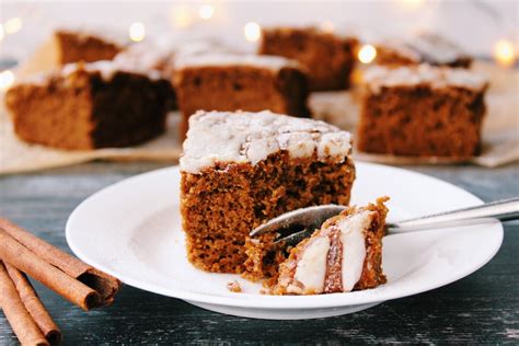 Vegan Gingerbread Cake with Lemon Icing – Gina Burgess