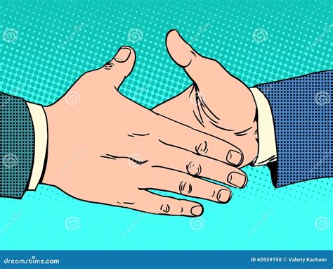 Deal Handshake Business Concept Stock Vector - Illustration of vector ...