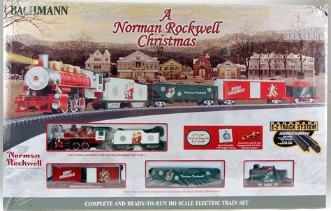 Bachmann HO Scale Train Set Analog A Norman Rockwell Christmas 00741 | eBay