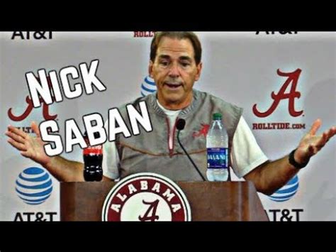 Nick Saban Press Conference from 9/6 - YouTube