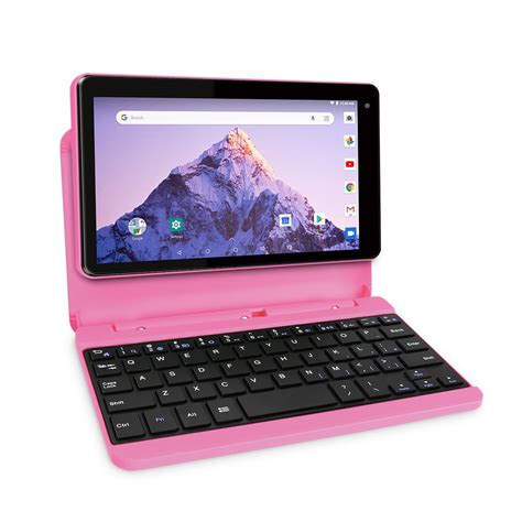 RCA Voyager 7" 16GB Tablet with Keyboard Case - Android 8.1, Pink ...