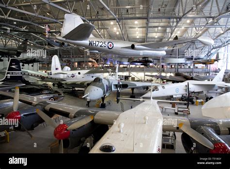 American Air Museum at Duxford Imperial War Museum,Cambridgeshire, England Stock Photo - Alamy