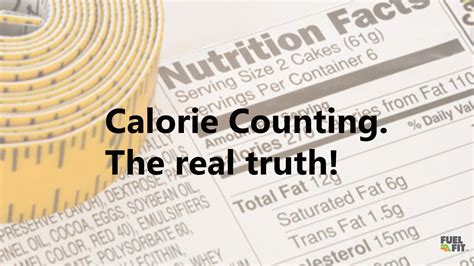 Calorie Counting is not the way to lose weight | FuelFit