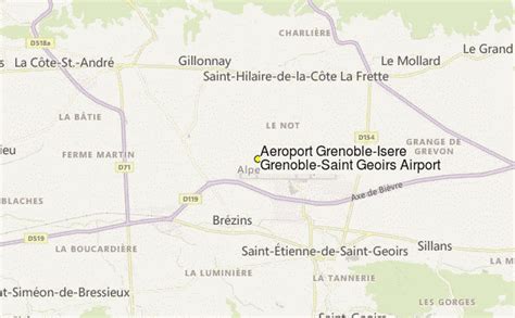 Aéroport Grenoble-Isère Grenoble/Saint Geoirs Airport Weather Station Record - Historical ...
