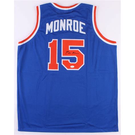 Earl Monroe Signed Jersey (JSA COA) | Pristine Auction