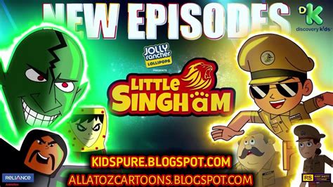 LITTLE SINGHAM - ALL NEW EPISODES IN HINDI DOWNLOAD (1080P) - ANIMATION CARTOON AND MOVIE