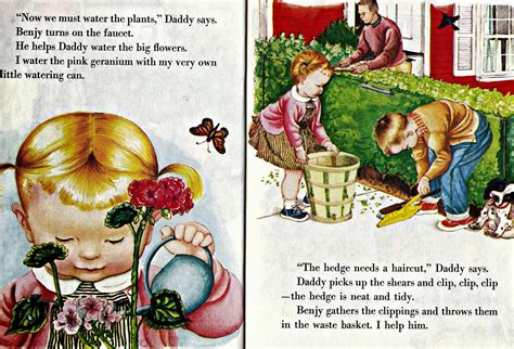 Vintage Books for the Very Young: Eloise Wilkin - We Help Daddy and We Like Kindergarten