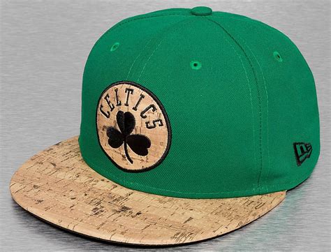 Boston Celtics Cork 59Fifty Fitted Baseball Cap by NEW ERA x NBA ...