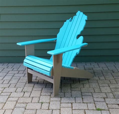 Poly Lumber Michigan Adirondack Chair | Etsy