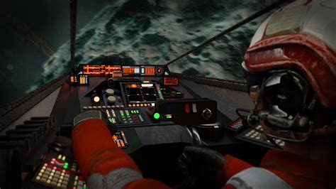 ArtStation - Animated panels for X-Wing cockpit