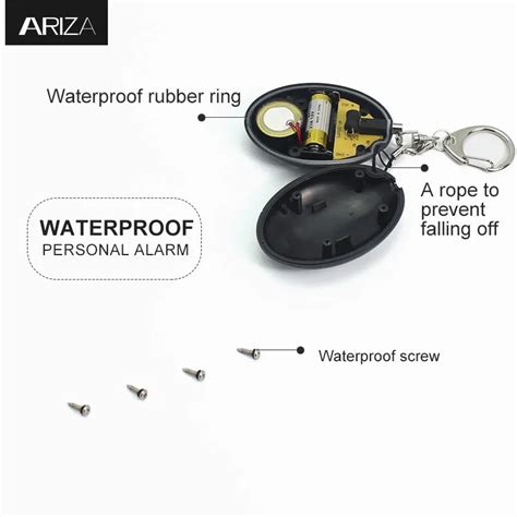 Waterproof Personal Alarm For Women Kids Elderly And Sick Person ...