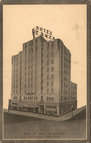 Hotel De Anza San Jose, CA Postcard