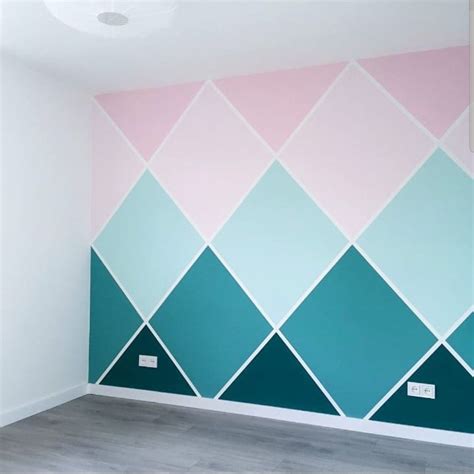 Kinderkamer | Room paint designs, Bedroom wall paint, Geometric wall paint