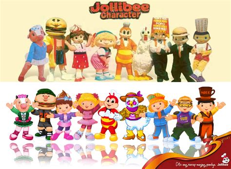 JOLLIBEE CHARACTER MASCOTS by Echo-Marav on DeviantArt