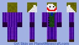 Joker Skin Minecraft Skin