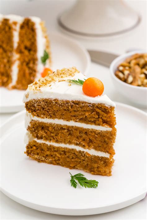 Healthy Carrot Cake (the most amazing texture!) - Texanerin Baking