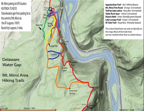 Delaware Water Gap Mt. Minsi trail.