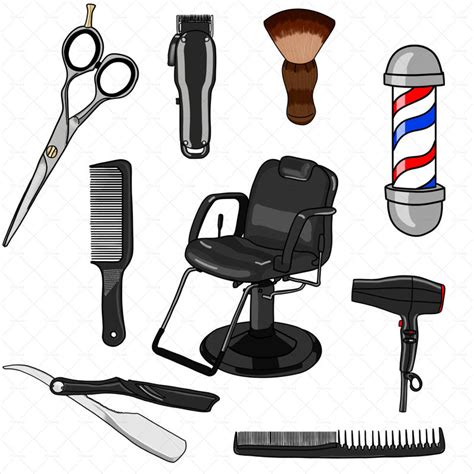 Barber shop items