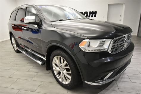 Used 2015 Dodge Durango Citadel AWD 4dr SUV, Stock# 12167, Black, Mileage: 93,260 For Sale