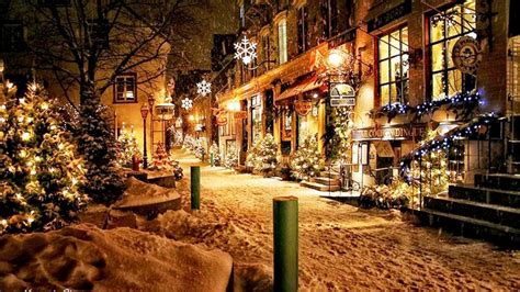 Christmas Street Wallpapers - Top Free Christmas Street Backgrounds ...