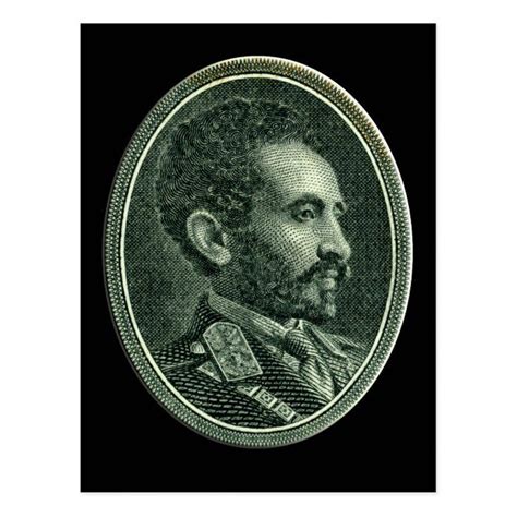 His Imperial Highness Emperor Haile Selassie I Postcard | Zazzle ...