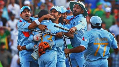 India celebrates the 15th anniversary of the inaugural T20 World Cup ...