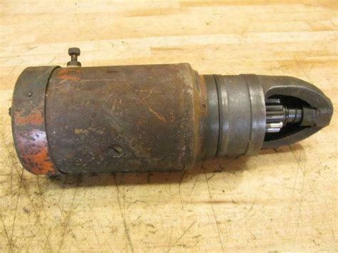 Vintage Antique JI Case DC Tractor Parts Starter | #20336591