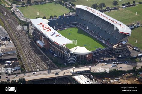 Aerial photo of Kings Park Stadium Stock Photo - Alamy