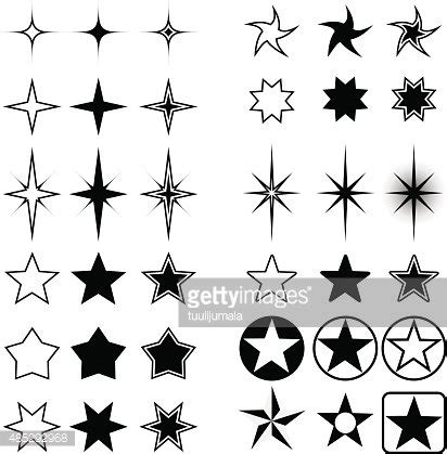 Star Shapes Stock Clipart | Royalty-Free | FreeImages