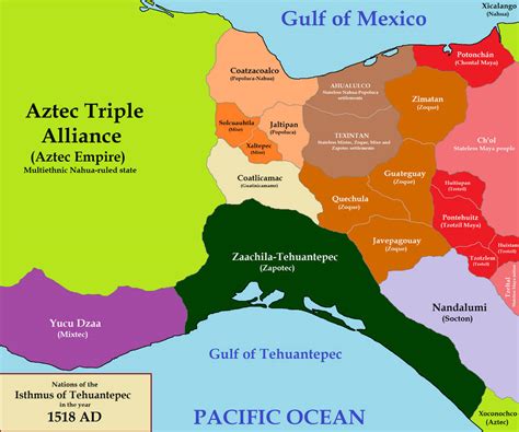 Isthmus of Tehuantepec (1518) by AztlanHistorian on DeviantArt