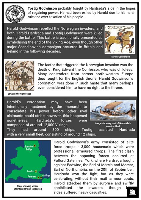 Battle of Stamford Bridge Facts, Worksheets, Location, Result & Aftermath
